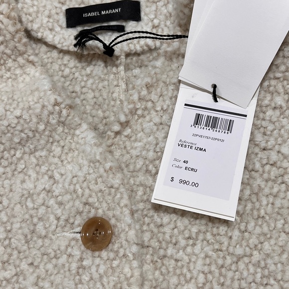 ISABEL MARANT Izma Cropped Jacket BNWTS MSRP $990 - Picture 15 of 16
